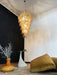 Petals Spiral Murano Transparent Chandelier-DWHOME