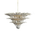 Beautifully Murano Palmette Transparent Chandelier-DWHOME