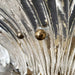 Beautifully Murano Palmette Transparent Chandelier-DWHOME