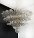 Beautifully Murano Palmette Transparent Chandelier-DWHOME