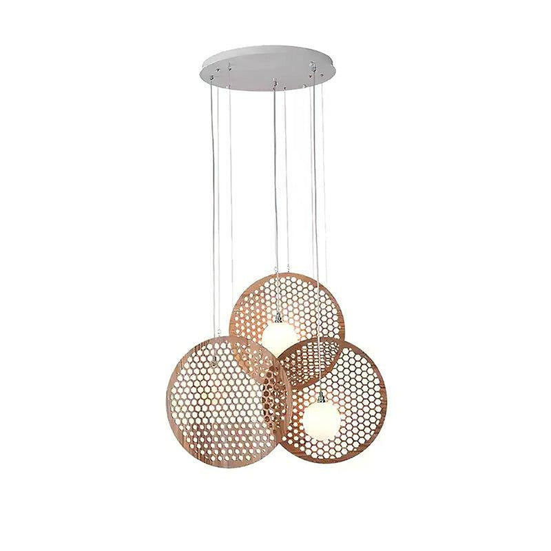 Bee Plate Chandelier-DWHOME