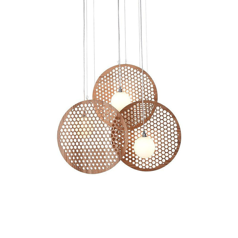Bee Plate Chandelier-DWHOME