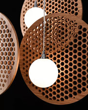 Bee Plate Chandelier-DWHOME
