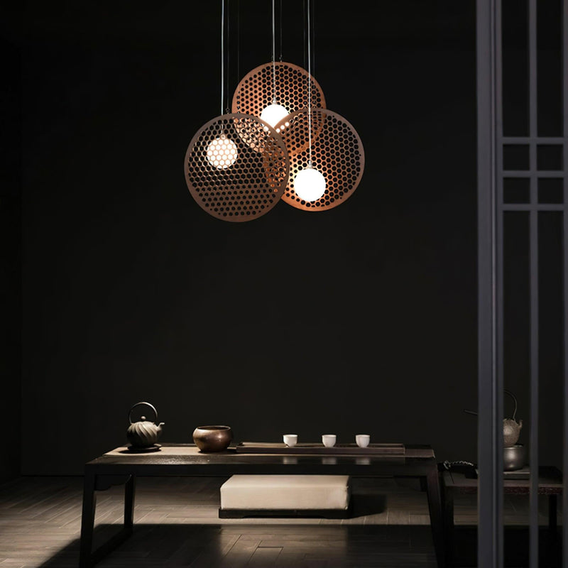 Bee Plate Chandelier-DWHOME