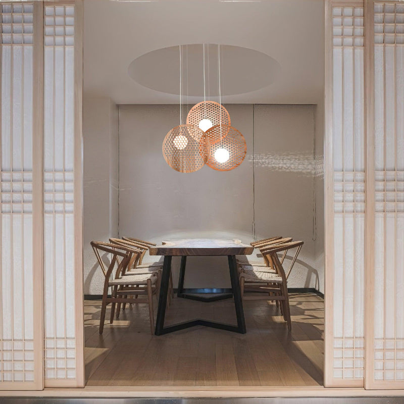 Bee Plate Chandelier-DWHOME
