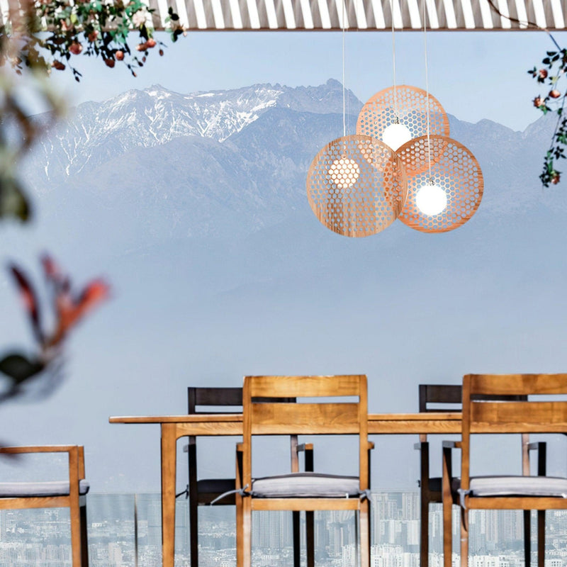 Bee Plate Chandelier-DWHOME
