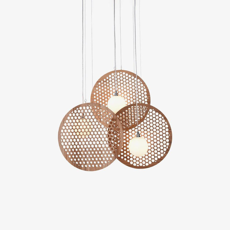 Bee Plate Chandelier-DWHOME
