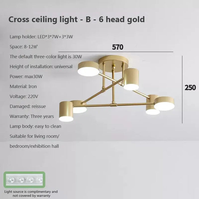 Belia Modern Ceiling Chandelier.