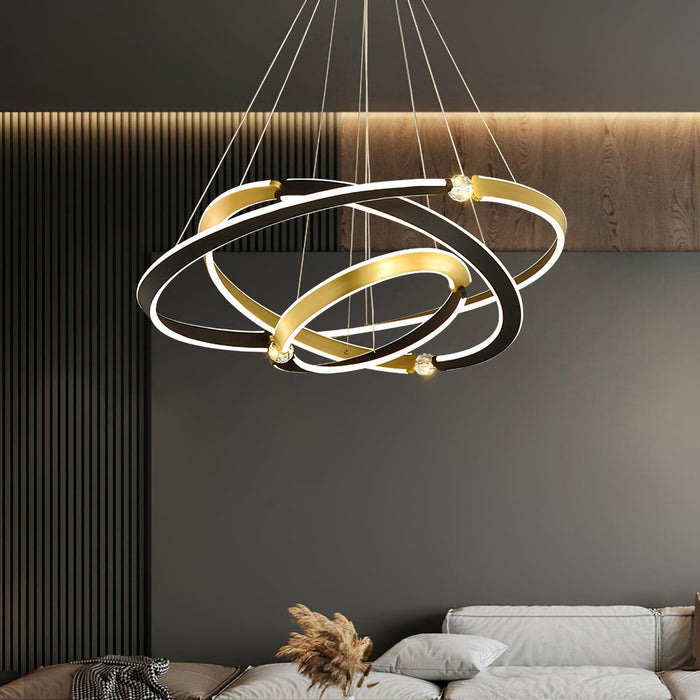 Beliani LED Pendant Light-DWHOME