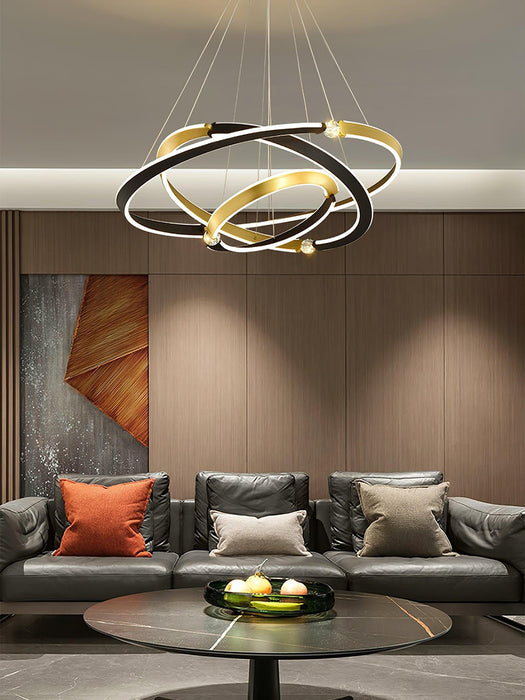 Beliani LED Pendant Light-DWHOME
