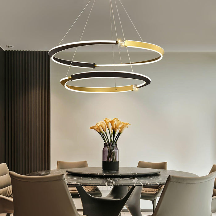 Beliani LED Pendant Light-DWHOME