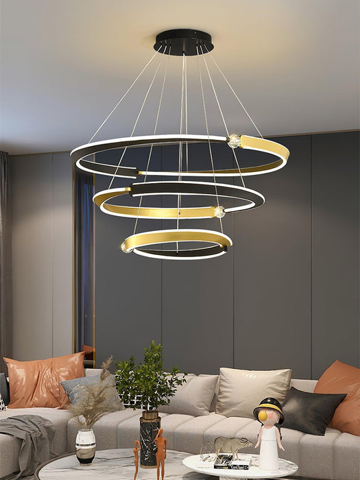 Beliani LED Pendant Light-DWHOME