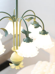 Bell Orchid Chandelier-DWHOME