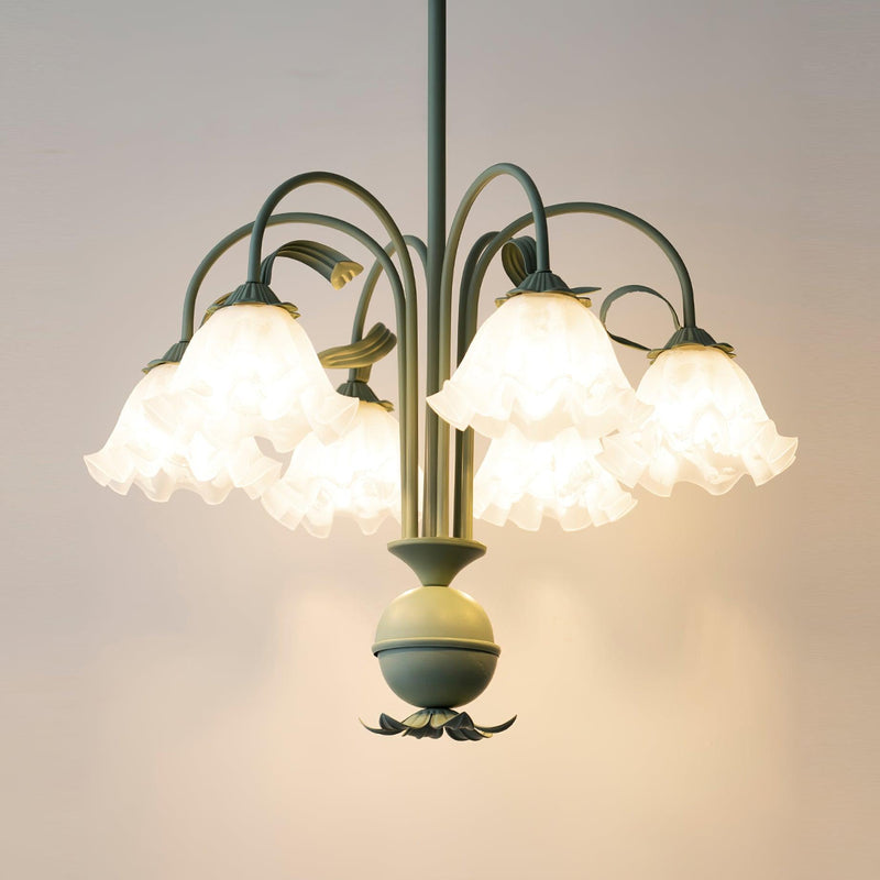 Bell Orchid Chandelier-DWHOME