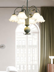 Bell Orchid Chandelier-DWHOME
