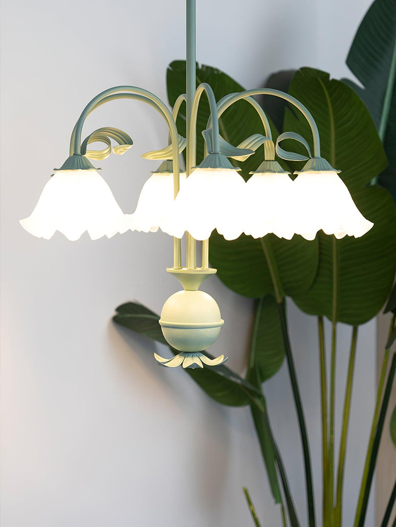 Bell Orchid Chandelier-DWHOME