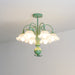 Bell Orchid Chandelier.