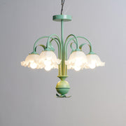 Bell Orchid Chandelier-DWHOME