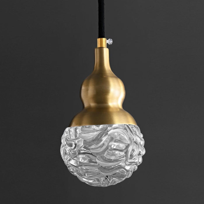 Bella Brass Pendant Light-DWHOME