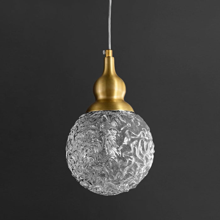 Bella Brass Pendant Light.