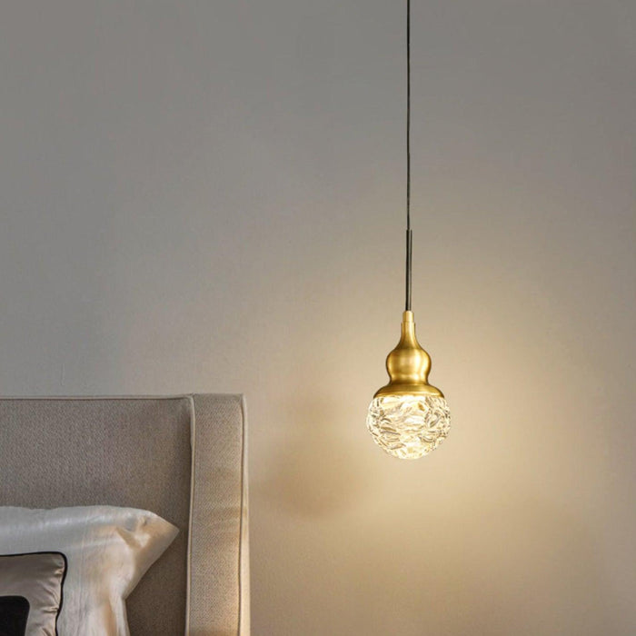 Bella Brass Pendant Light.