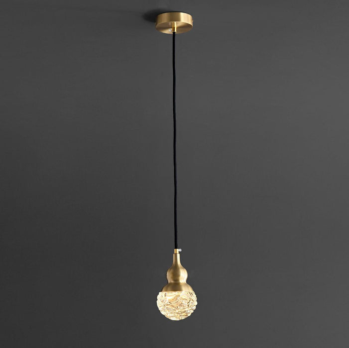 Bella Brass Pendant Light.