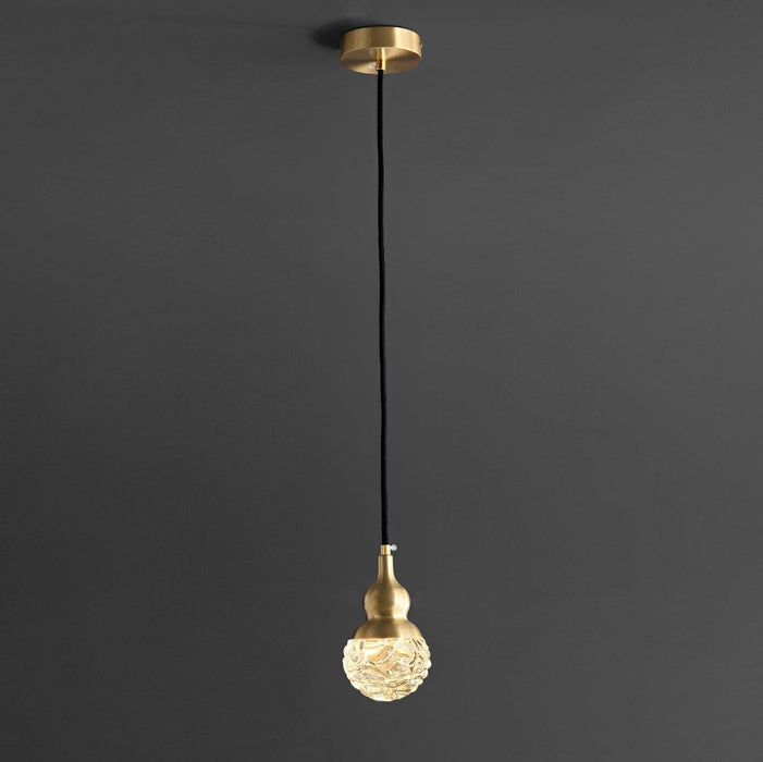 Bella Brass Pendant Light-DWHOME