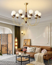 Bellagio Arc Chandelier-DWHOME