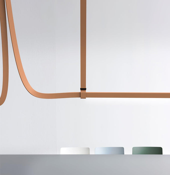 Belt Horizontal Pendant Lamp-DWHOME