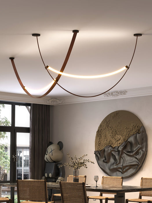 Belt Pendant Lamp.