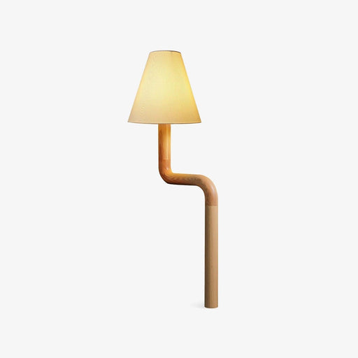 Lampe de table en bois courbé - DWHOME