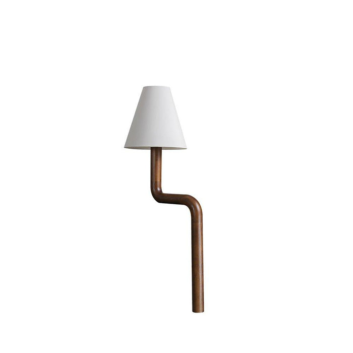 Bend Wood Table Lamp-DWHOME