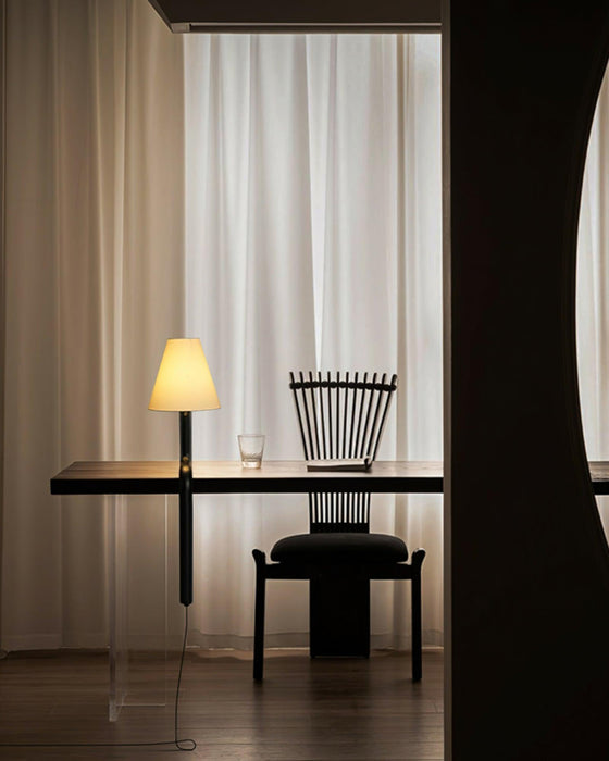 Bend Wood Table Lamp-DWHOME