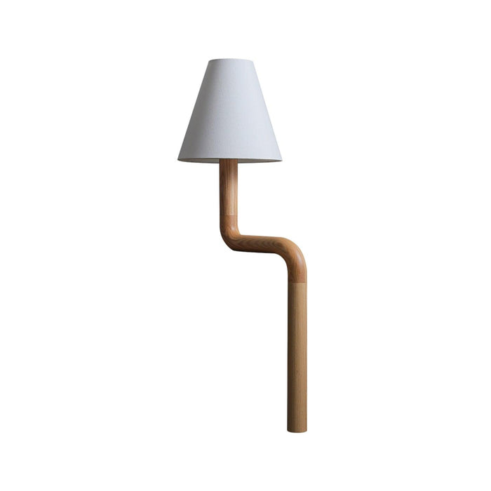 Bend Wood Table Lamp-DWHOME
