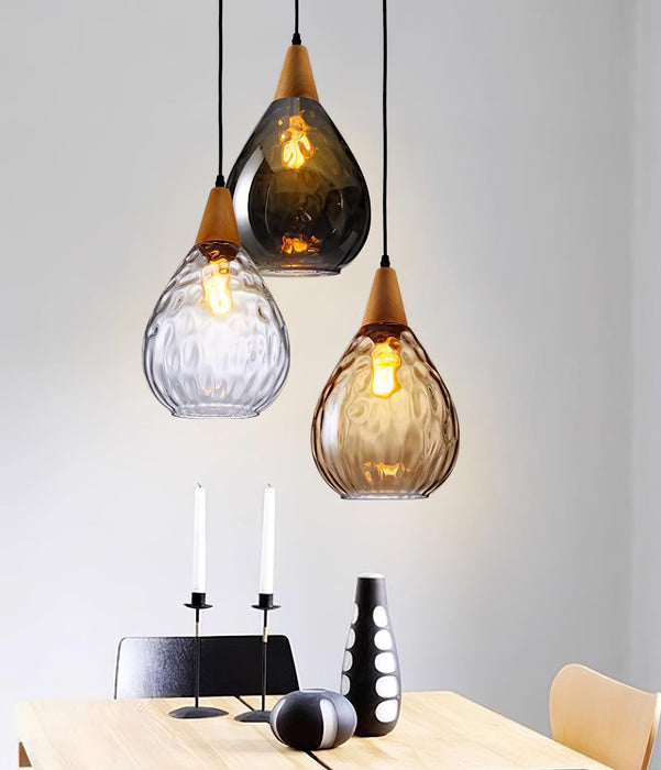 Besnier Glass Pendant Light.