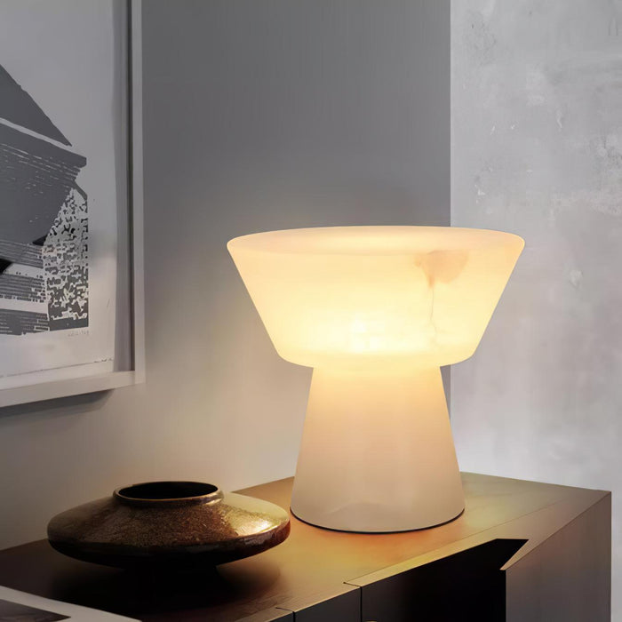 Beta Marble Table Lamp-DWHOME