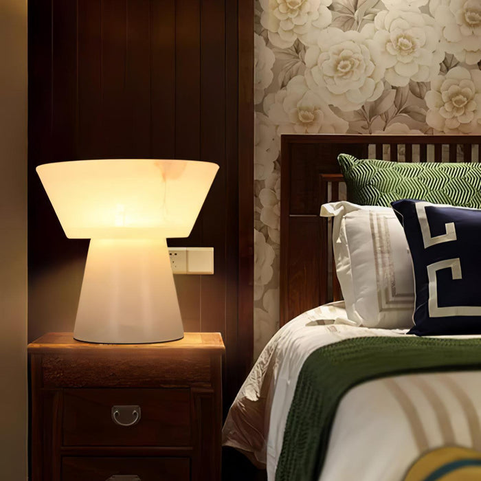Beta Marble Table Lamp-DWHOME