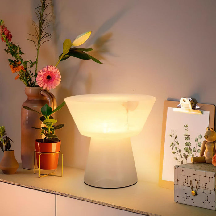 Beta Marble Table Lamp-DWHOME