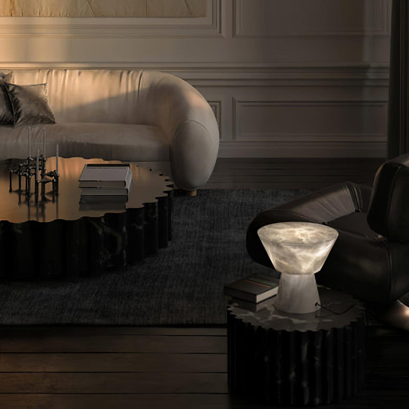 Beta Marble Table Lamp-DWHOME