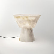 Beta Marble Table Lamp-DWHOME
