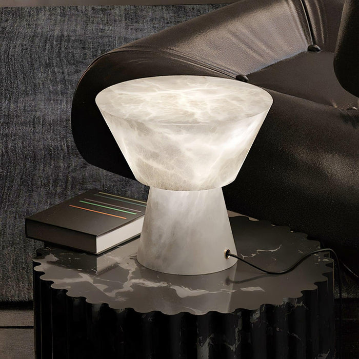 Beta Marble Table Lamp-DWHOME
