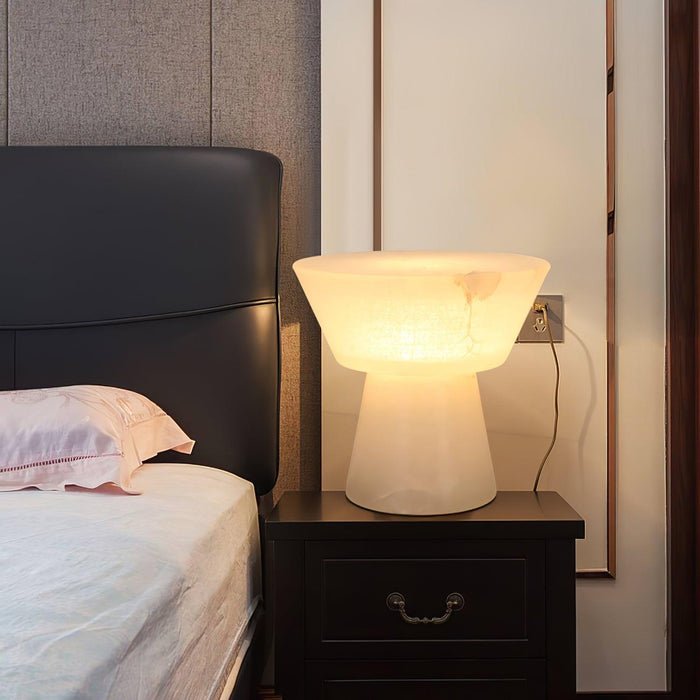 Beta Marble Table Lamp-DWHOME