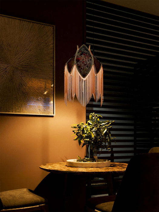 Bette Fringed Pendant Lamp-DWHOME