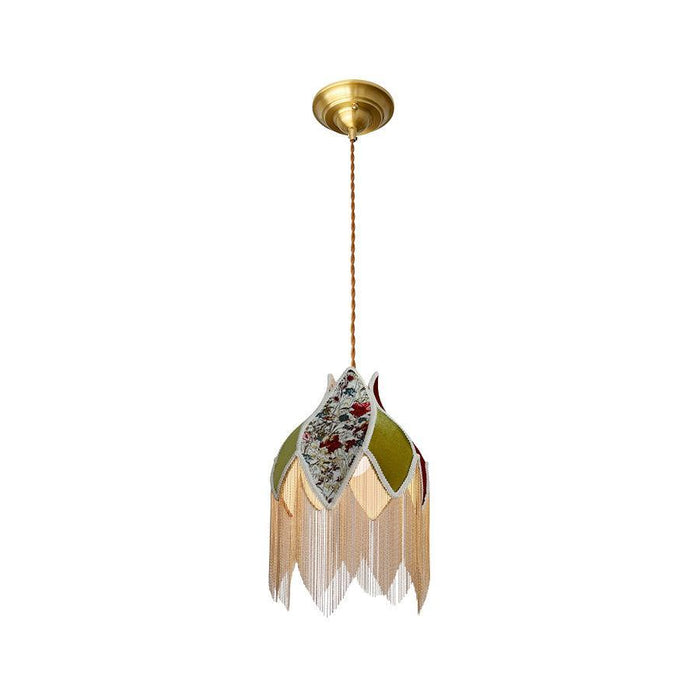 Bette Fringed Pendant Lamp-DWHOME