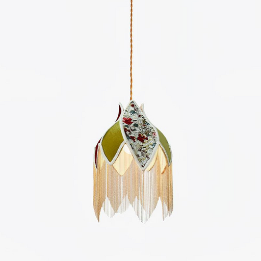 Bette Fringed Pendant Lamp.