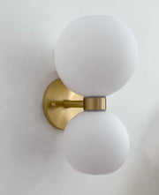 Round Pearl Sconce-DWHOME
