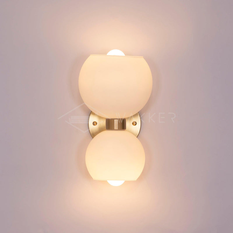 Round Pearl Sconce-DWHOME