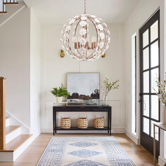 Bianca Floral Orb Chandelier - DWHOME