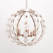 Bianca Floral Orb Chandelier-DWHOME
