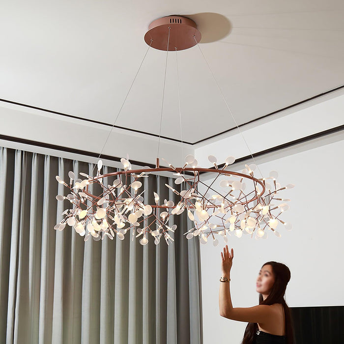 Big O Firefly LED Chandelier-DWHOME